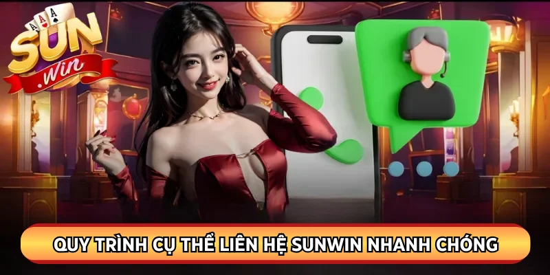 Quy trình cụ thể liên hệ Sunwin nhanh chóng