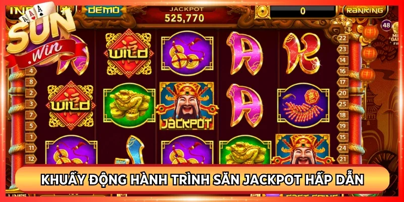 Nổ hũ thần tài sunwin khuấy động hành trình săn jackpot hấp dẫn