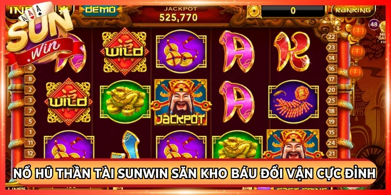 Nổ Hũ Thần Tài Sunwin Săn Kho Báu Đổi Vận Cực Đỉnh 2026