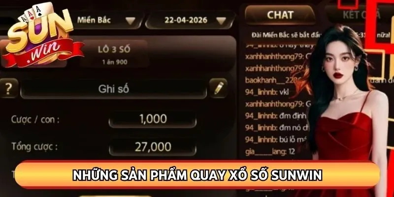 Những sản phẩm quay XS tại sân chơi trực tuyến